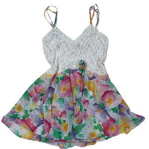 Vintage Victoria's Secret Floral and Lace Sleepwear